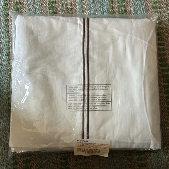 Garner Thiebaut King Duvet Cover 100% Cotton NWT - Picture 2 of 4